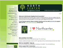 Tablet Screenshot of northcenterneighborhood.org